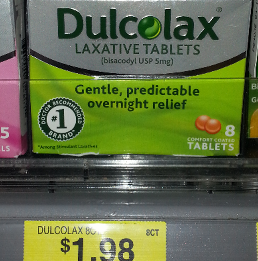 Walmart Coupon Matchup:  Dulcolax Tablets Just $.48