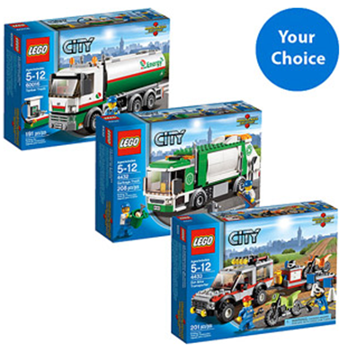 Walmart Value of the Day: 2 Lego City Kits Just $36!
