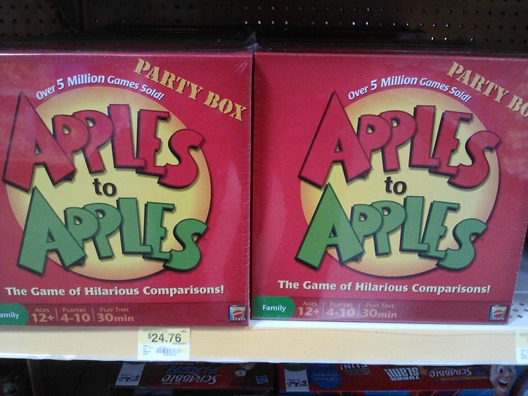 Save $5 on Apples to Apples Party Box!