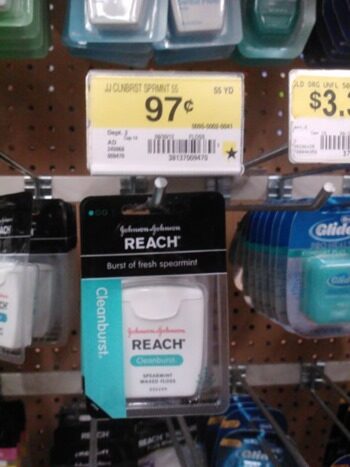 Walmart Coupon Matchup: Reach Floss just $.47!
