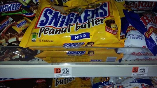 Halloween Candy Coupon: Save $1 on Snickers Peanut Butter Minis!