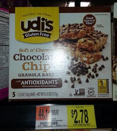 Udi’s Gluten-Free Products Just $.78 at Walmart!