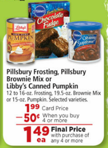 Walmart Price Match Deal: Libby’s Pumpkin Cans Just $1.24!