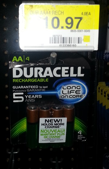 Duracell Rechargeable Batteries