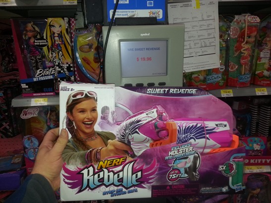nerf rebelle gun walmart