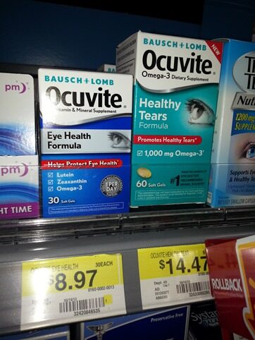High Dollar Coupon for Ocuvite Eye Vitamins and Walmart Deal Scenario!
