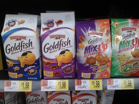 Pepperidge Farm Goldfish Just $1.63 at Walmart!