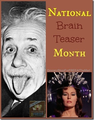 January is National Brain Teaser Month
