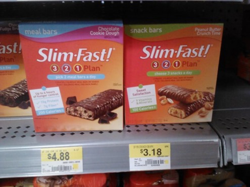 SlimFast Snack Bars