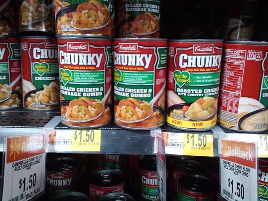 Campbell’s Chunky Soup Just $1.33 at Walmart!