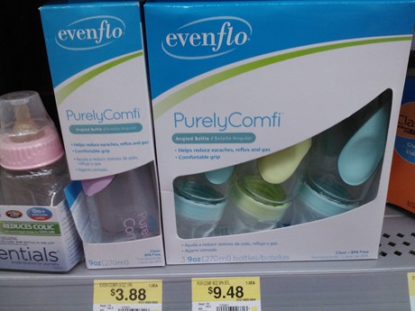 Evenflo 3pk Bottles 