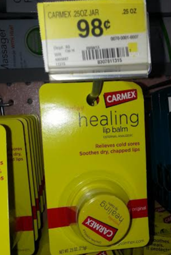 Carmex Healing Lip Balm Just $0.68 at Walmart After Coupons!