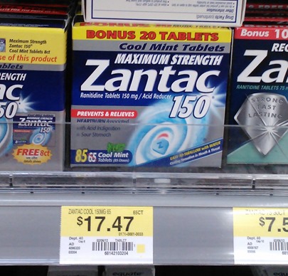 New High Dollar Coupons for Zantac Heartburn Medication!