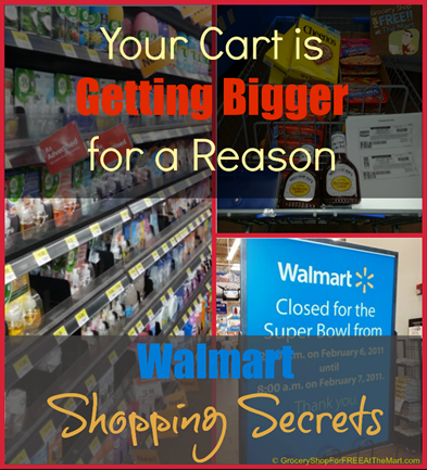 Walmart Shopping Secrets: Your Cart is Getting Bigger for a Reason