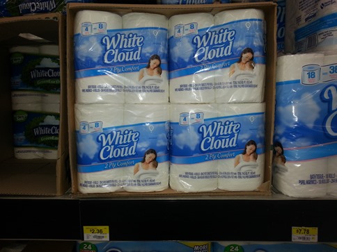 White Cloud Toilet Paper