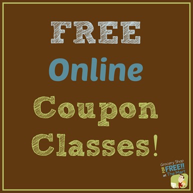 FREE Online Couponing Classes!