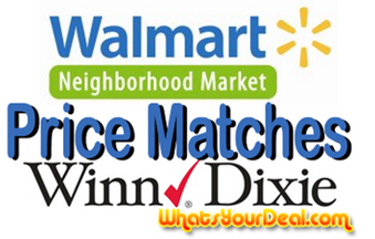 Florida Readers Only: Walmart Price Match List for Florida Shoppers!