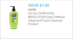 Oxy Daily Defense Coupon
