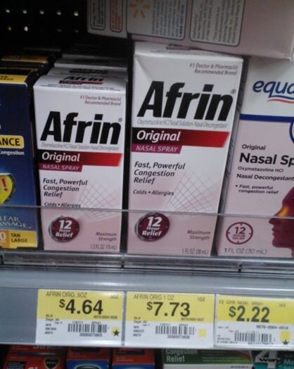 Walmart Coupon Matchup: Afrin Nasal Spray Just $3.64!