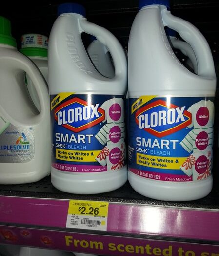 Clorox Smart Seek Bleach Just $1.76 at Walmart!