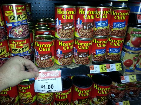 Hormel Chili Just $.73 at Walmart!