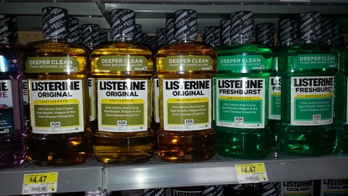 Listerine 1 Liter Bottles Just $2.99 at Walmart!