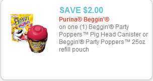 Purina Beggin Poppers coupon