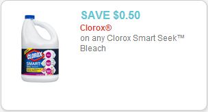 Clorox Smart Seek Bleach Coupon