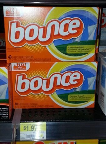 Bounce Dryer Sheets Just $1.42 at Walmart!