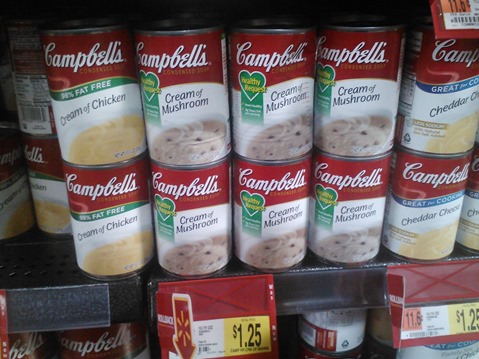 Campbell's Great for Cooking soups 