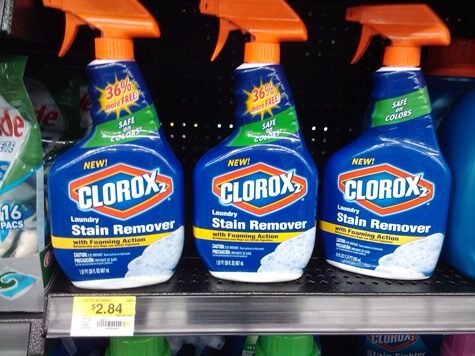 Clorox 2 Spray Just $1.84 at Walmart!