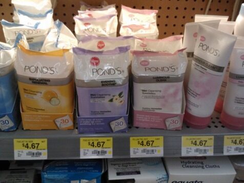 Pond’s Cleansing Towelettes are $3.67 at Walmart!