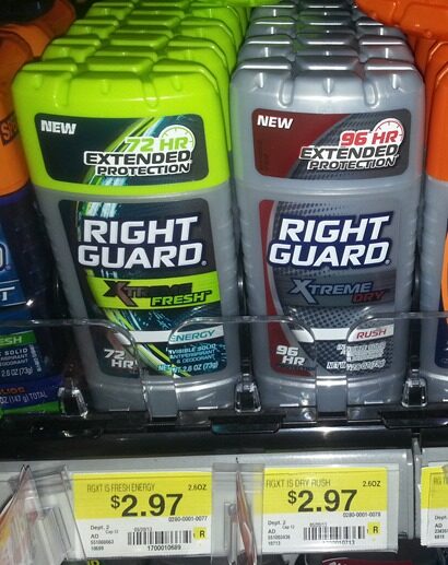 Right Guard Xtreme Deodorant just $1.97 at Walmart!