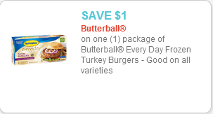 Butterball Products as low as $1.53 at Walmart!