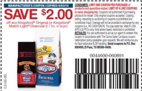 Kingsford Coupon