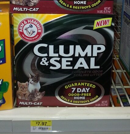 New Printable Coupons for Arm & Hammer Clump & Seal Cat Litter!