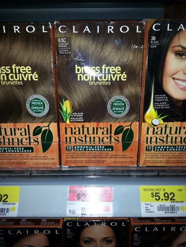 Clairol Natural Instincts Haircolor