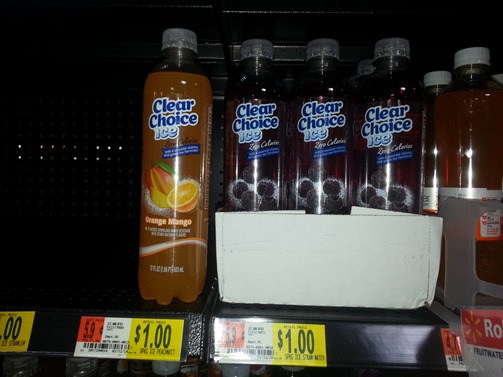 Clear Choice Ice Drinks Just $.25 Each at Walmart!