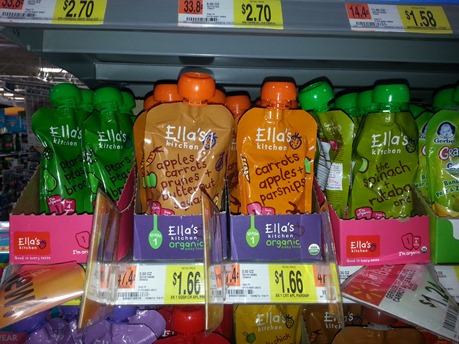 Ella's Kitchen Baby Food Just $1.29 Each at Walmart!