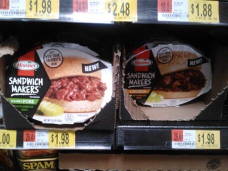 Hormel Sandwich Makers are $1.43 at Walmart!