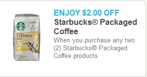 Save Over $6 on Starbucks Coffee!