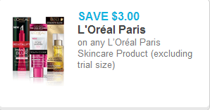 L'Oreal SkinCare Coupon