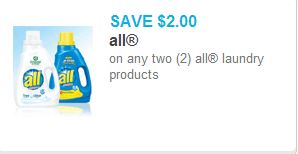 All Detergent Coupon