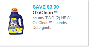 Oxi-Clean Laundry Detergent Coupon