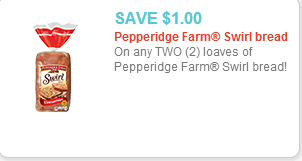 Pepperidge Farm Swirl Coupon