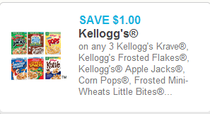 Kellogg's Cereal Coupon