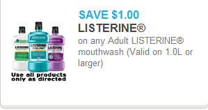 Listerine Coupon