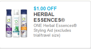 Herbal Essences Styler Coupon