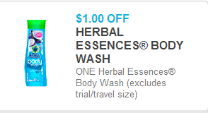 Herbal Essences Body Wash Coupon