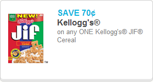 Kellogg's Cereal Coupon